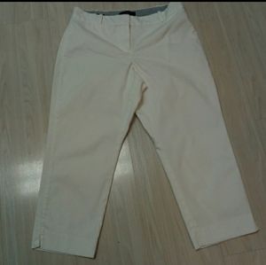 Talbot's white capri pants sz 8P